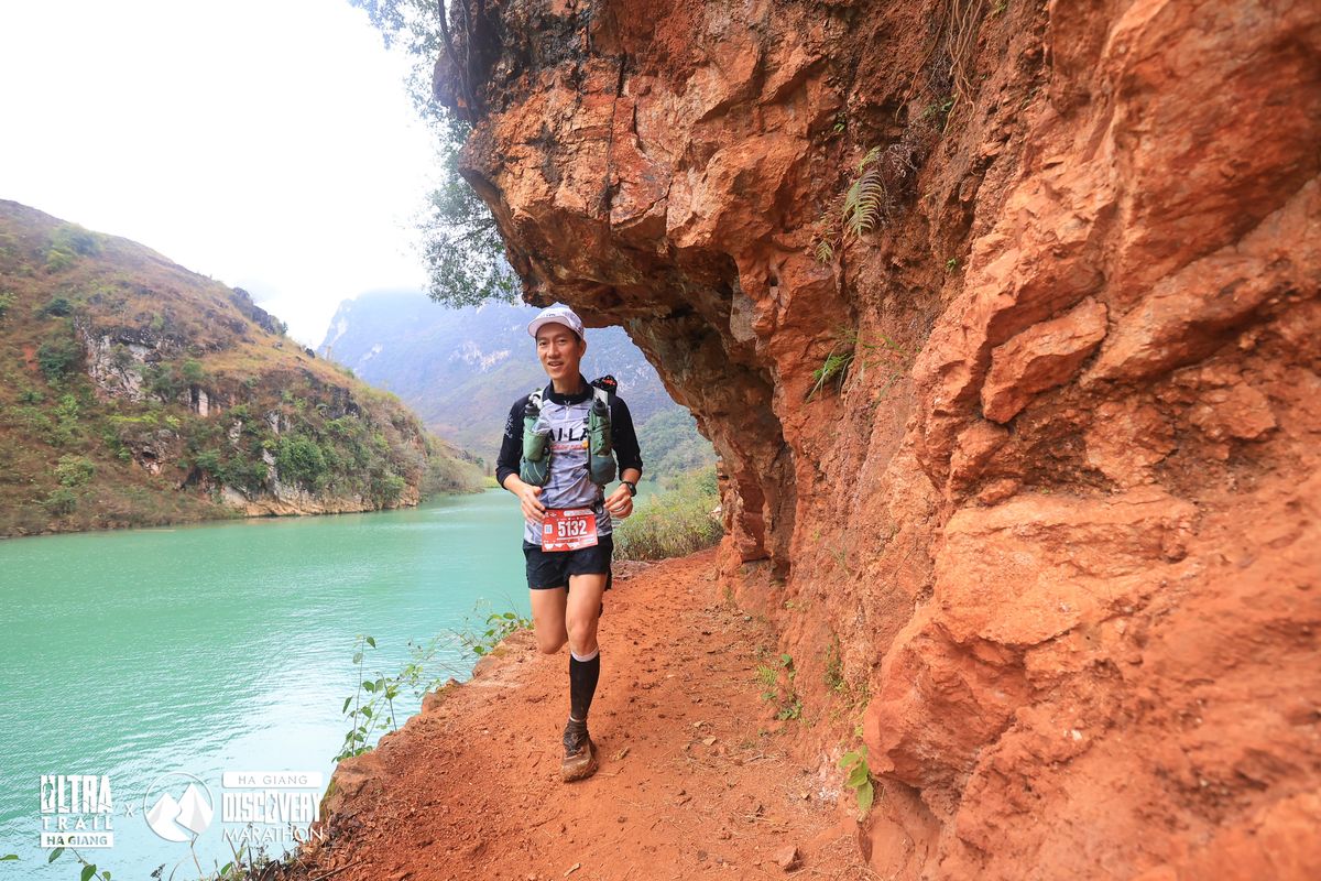 Coach Đỗ Trọng Linh tại Hà Giang Discovery Marathon