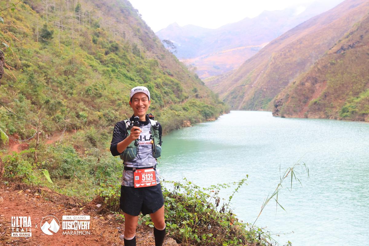 Coach Đỗ Trọng Linh tại Hà Giang Discovery Marathon