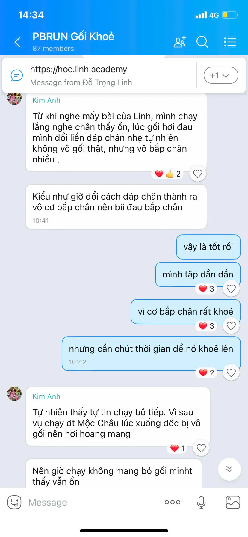 Phản hồi xuống dốc tự tin hơn