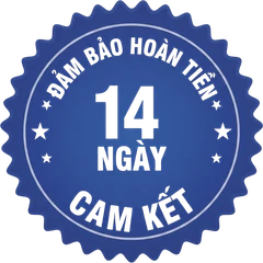 Con dấu đảm bảo hoàn tiền trong 14 ngày