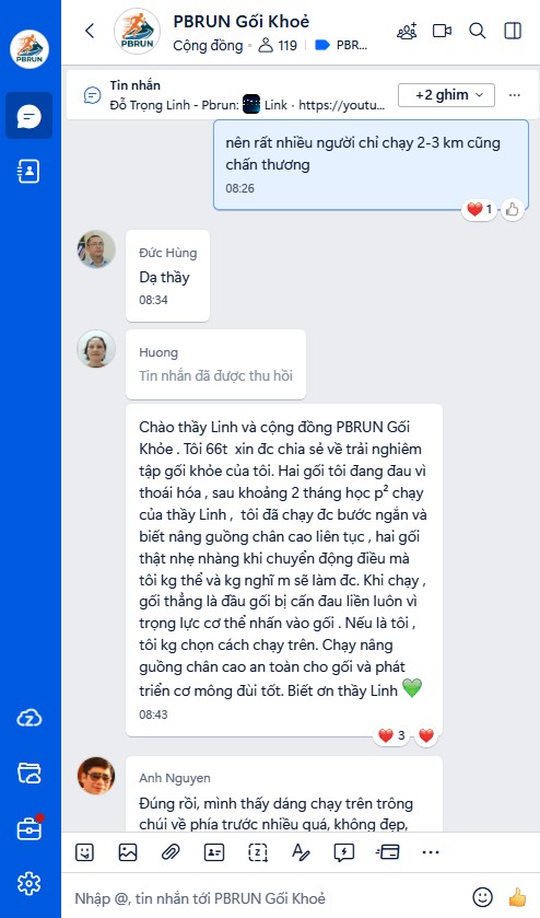 Phản hồi cô Hương 66 tuổi về hai gối thoái hoá