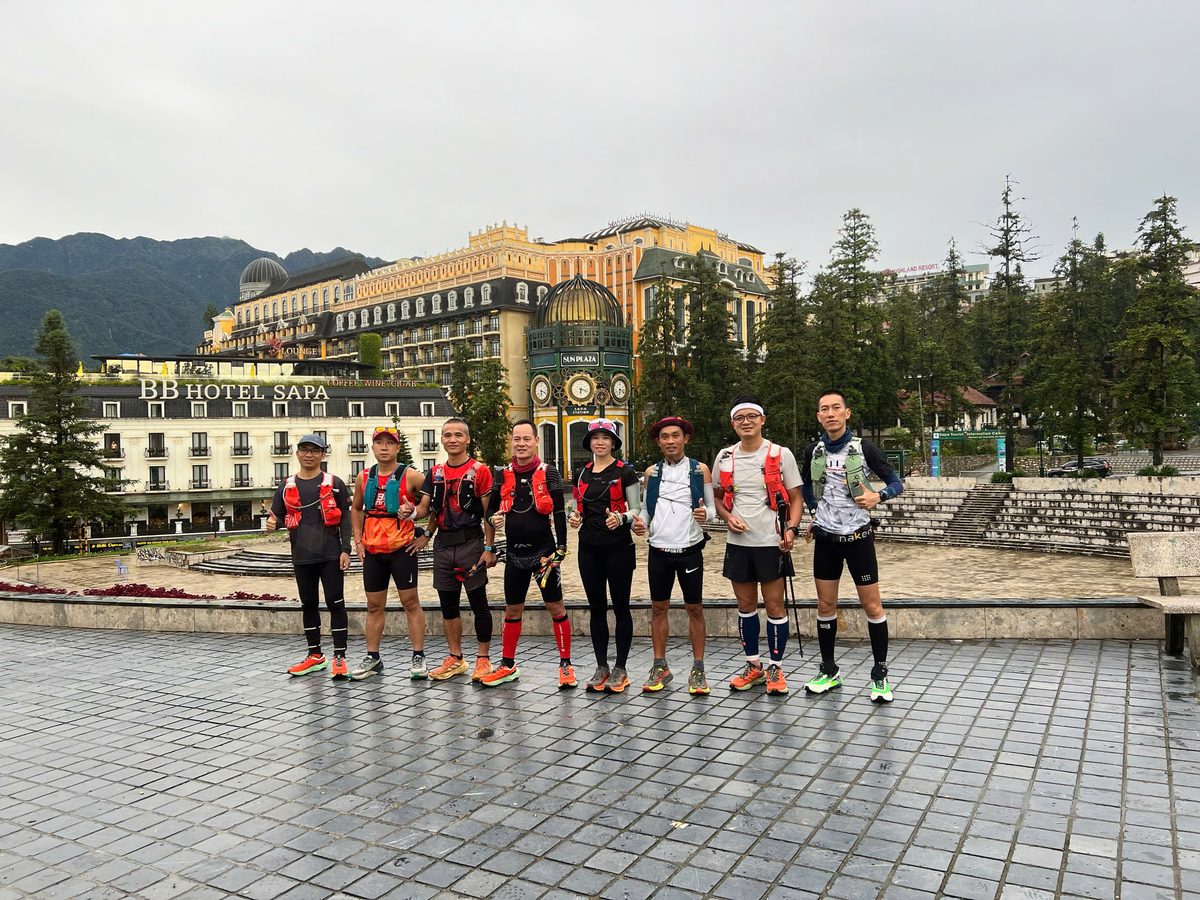 Đội PBRUN tại giải chạy Sapa 2024