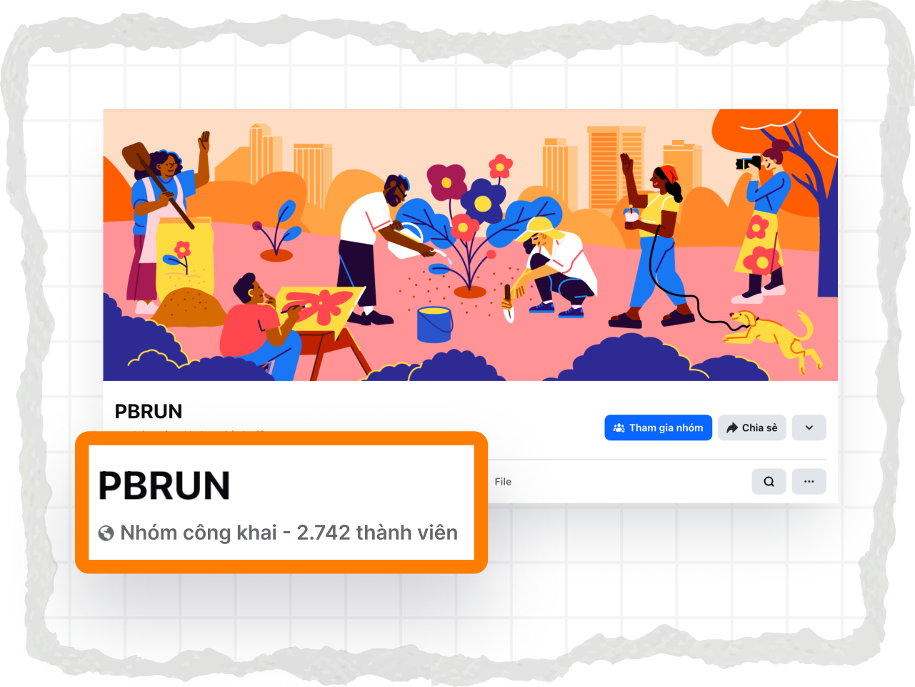 GIA NHẬP CỘNG ĐỒNG PBRUN KẾT NỐI VÀ CÙNG PHÁT TRIỂN